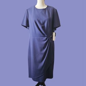 Studio I Elegant Blue Midi Dress